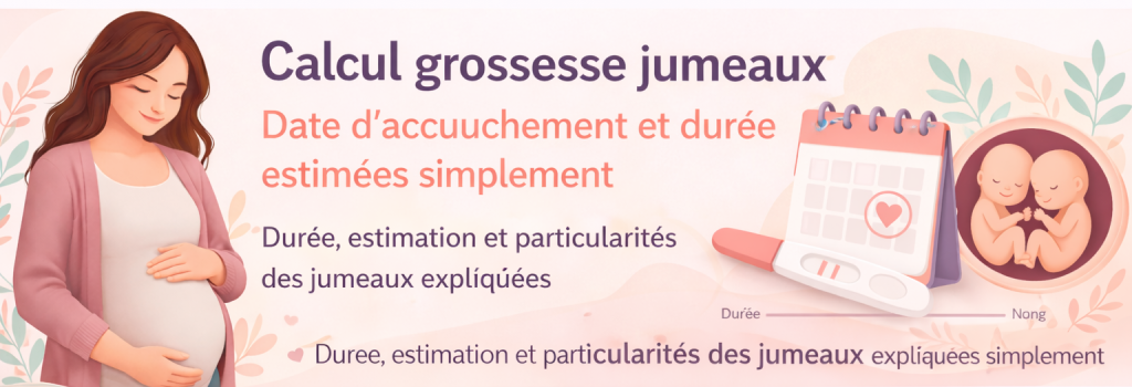 Calcul de la grossesse gémellaire